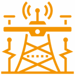 Electromagnetic interference immunity icon — EMI-resistant measurement